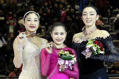 How many times did she win the Japanese junior national championship?