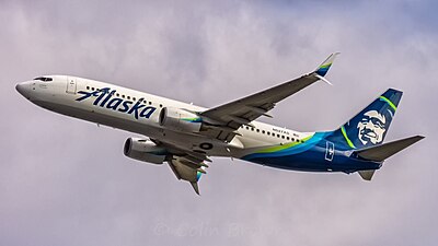 In which US state is Alaska Airlines headquartered?