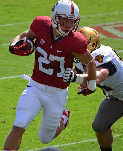 Who has Christian McCaffrey had a romantic relationship with?