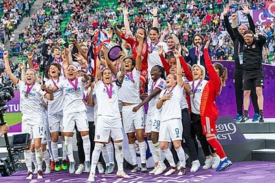 Who is Olympique Lyonnais Féminin's parent organization?