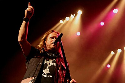 Which Lynyrd Skynyrd album featured Johnny's vocals first?