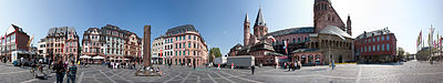 Which of the following cities or administrative bodies are twinned to Mainz?[br](Select 2 answers)