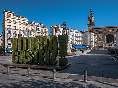 Which river runs through the Basque city of Bilbao?