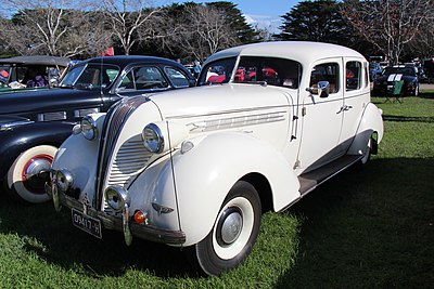 What was the first car model produced by Hudson?