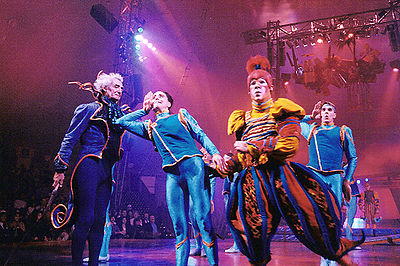 What was the first official production of Cirque du Soleil?