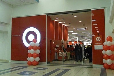 Which of these was not a competitor of Target Canada?