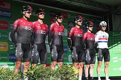 What was the original name of the Ineos Grenadiers cycling team?