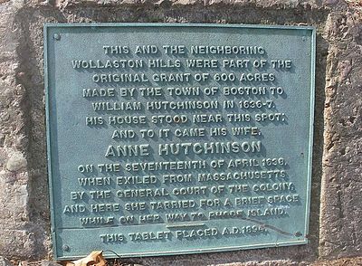 In which English town was Anne Hutchinson born?