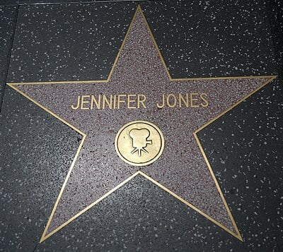 What was the date of Jennifer Jones's death?