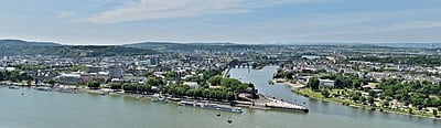 What is the Latin origin of the name "Koblenz"?