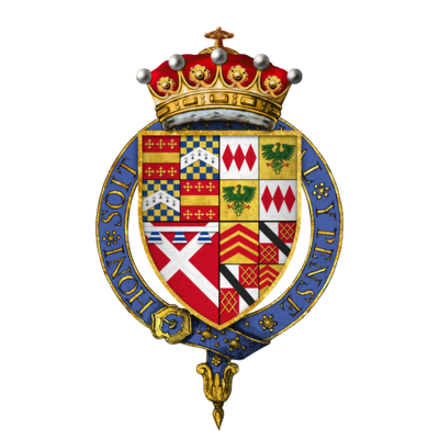 In which battle was Richard's father, the 5th Earl of Salisbury, slain?