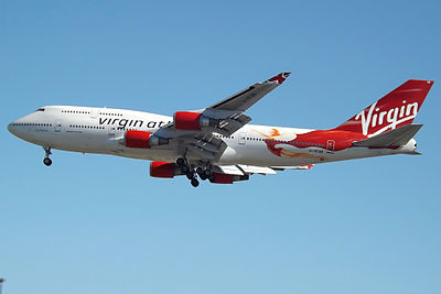 What type of aircraft did Virgin Atlantic retire in 2020?