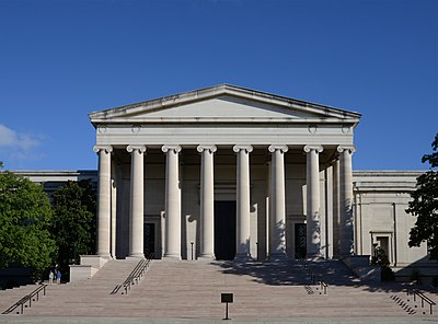 What is the National Gallery of Art's rank in terms of attendance among art museums in the United States in 2022?