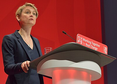 In what year Yvette Cooper was born?