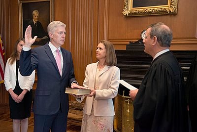 Where did Neil Gorsuch spend his early life?