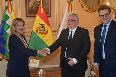 When did Jeanine Áñez assume the presidency of Bolivia?