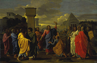 In which country was Nicolas Poussin born?