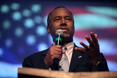 In which year was Ben Carson elected into the National Academy of Medicine?