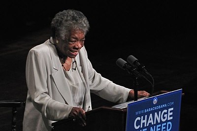 Which play did Maya Angelou perform in?