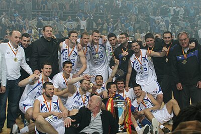 How many times has KK MZT Skopje competed in the EuroCup?