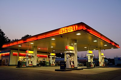 Can you tell me where the headquarters of Shell is situated?