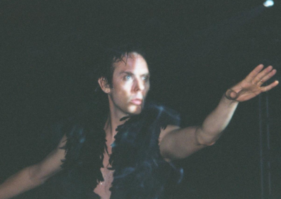 What artist did Peter Murphy collaborate with on "Dust"?