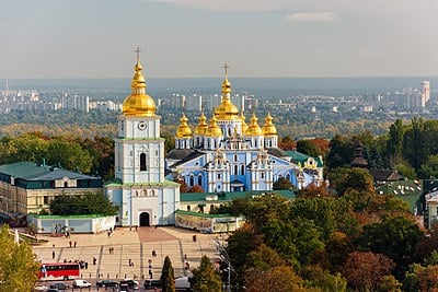 What is the elevation above sea level of Kyiv?