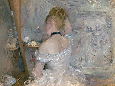 What did art critic Gustave Geffroy describe Morisot as in 1894?