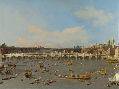 Which castle did Canaletto not paint?