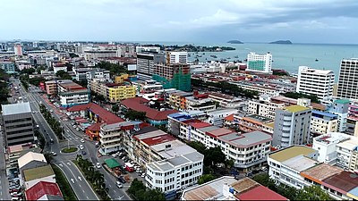What is one of the major roles of Kota Kinabalu in East Malaysia?