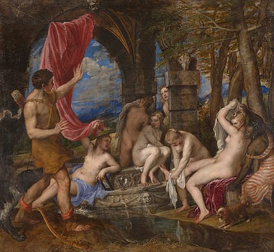 What term did Titian often use to refer to his application and use of color?