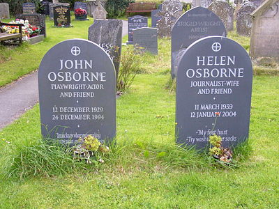 What nationality was John Osborne?