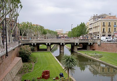 What is the population of Perpignan as of 2016?