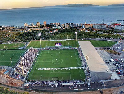 What is HNK Rijeka's traditional home ground?