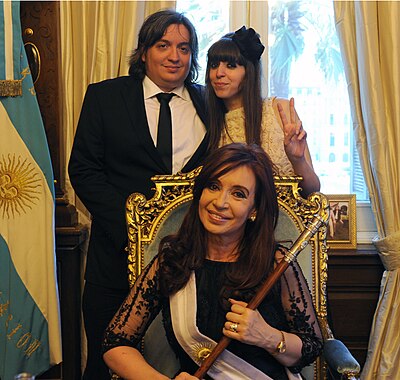 When did Cristina Fernández De Kirchner receive the Golden Key Of Madrid?