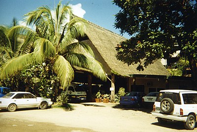 In which neighborhood of Honiara is the hotel situated?