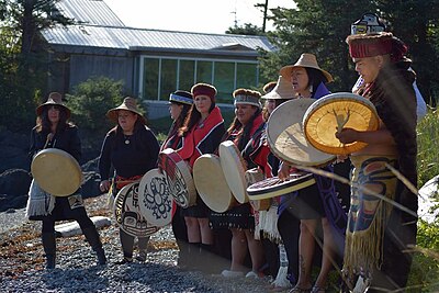Where do the Kaigani Haida people live?
