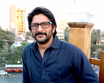 In which movie did Arshad Warsi act completely outside of his comedic style?