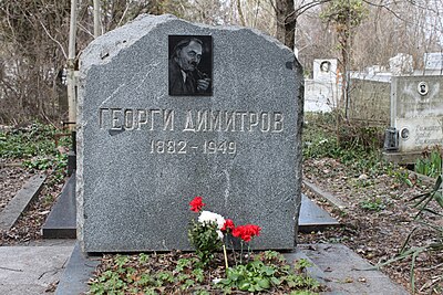 On what date did Georgi Dimitrov pass away?