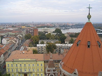 What is the rank of Szeged in terms of size among Hungarian cities?