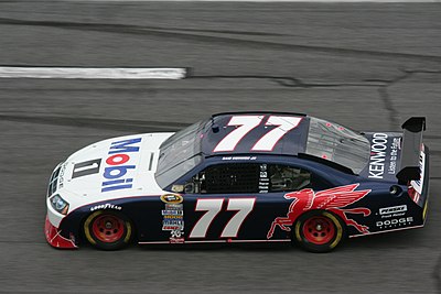 In what year did Sam Hornish Jr. score three top-tens with Richard Petty Motorsports?