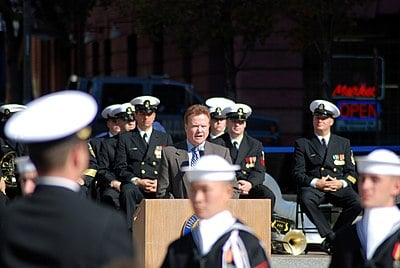 Which university named Jim Webb its first distinguished fellow for its International Security Center in 2020?