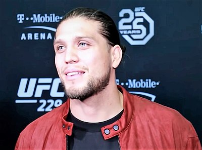 Brian Ortega went professional in what year?