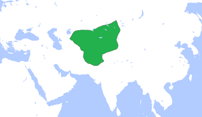 What was the Chagatai Khanate at its height in the late 13th century?