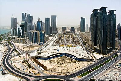 Which of the following cities or administrative bodies are twinned to Doha?[br](Select 2 answers)