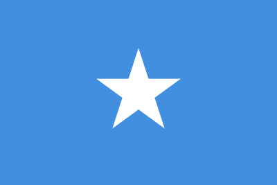 Which country did Somalia play against in their first-ever international match?