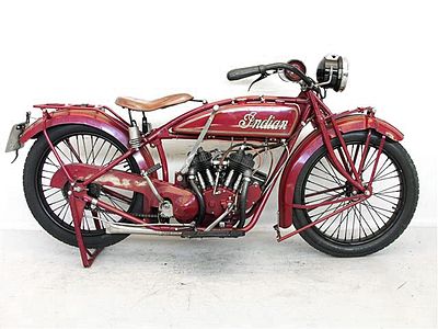 Which Indian Motorcycle model was produced from 1922 until the company went bankrupt in 1953?
