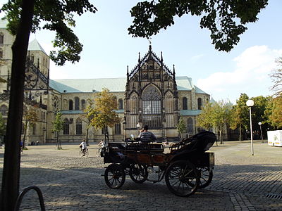What is Münster's nickname due to its high usage of a certain mode of transport?