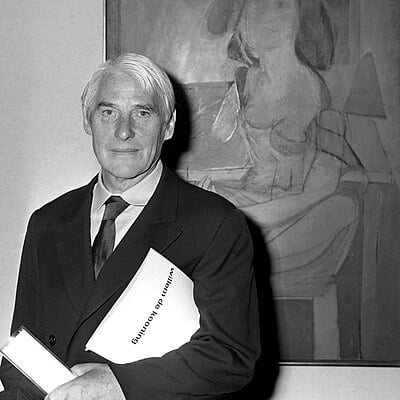 What decade did de Kooning start to become well known?