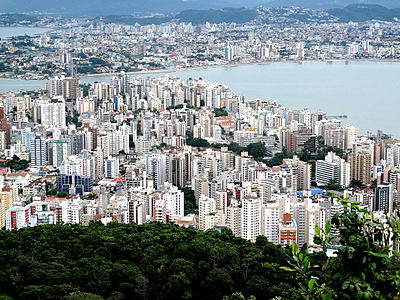 In which year was Florianópolis named the Party Destination of the Year by The New York Times?